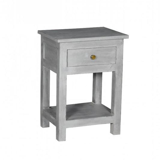 Natbord - Mørk Grå - Højde 60 cm