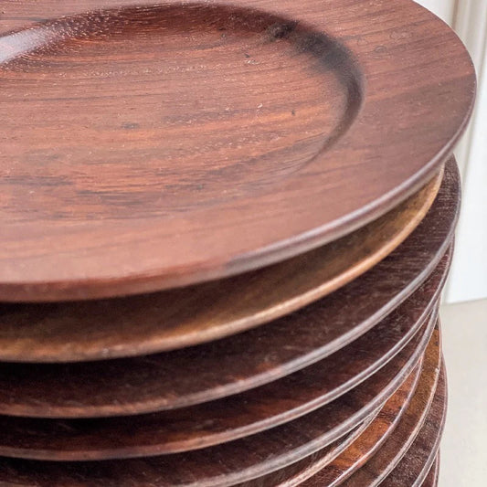 Træ Tallerken - Ø 16