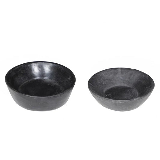 Skål I Sort Marmor - Small