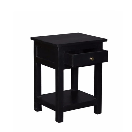 Natbord - Sort - Højde 60 cm