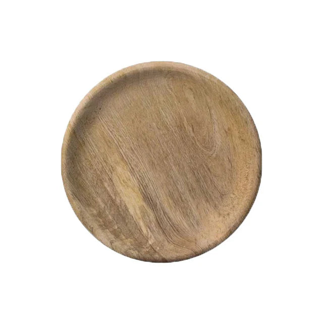 Tallerken Lys Mangotræ, Ø26 cm