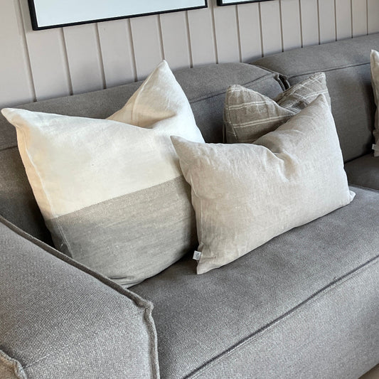 Levi Pudebetræk - Off-White/Natur - 60×60