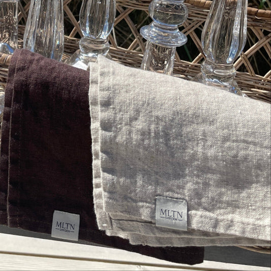 Viskestykke 2 Pack I Hør - Natur