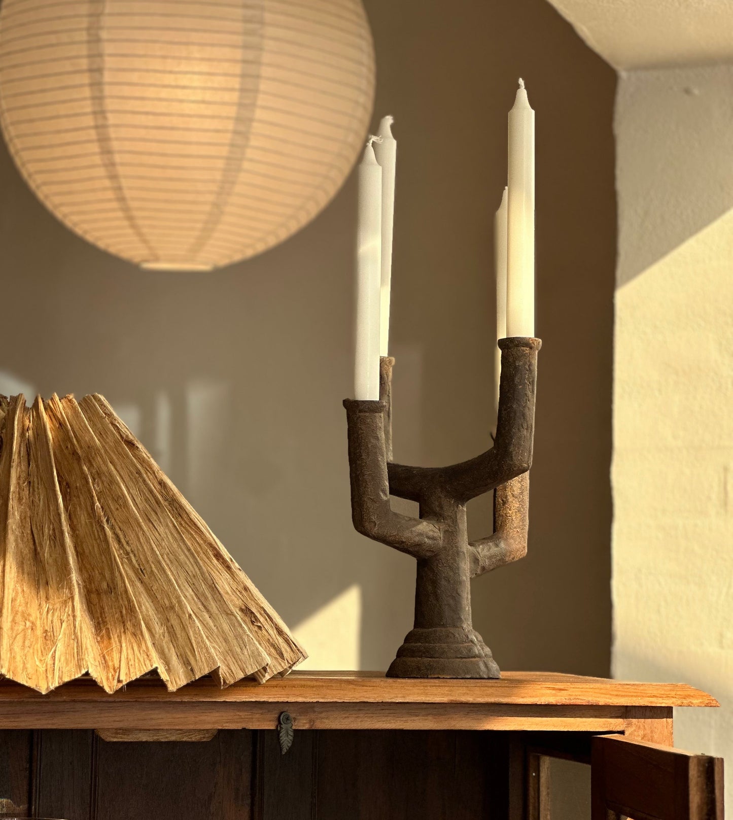 Yussi 4-Armet Lysestage