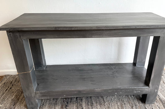 Konsolbord - Grå - 122 x 49 x 76