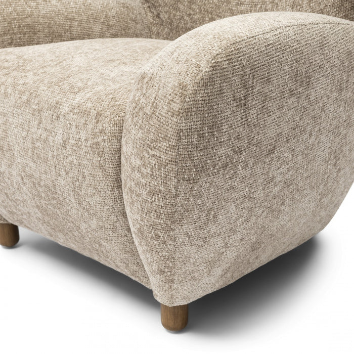 Courchevel Lænestol – Beige