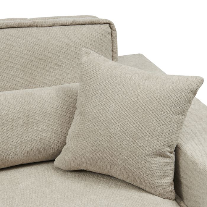 Metropolis - 3,5 Personers Sofa - Stone