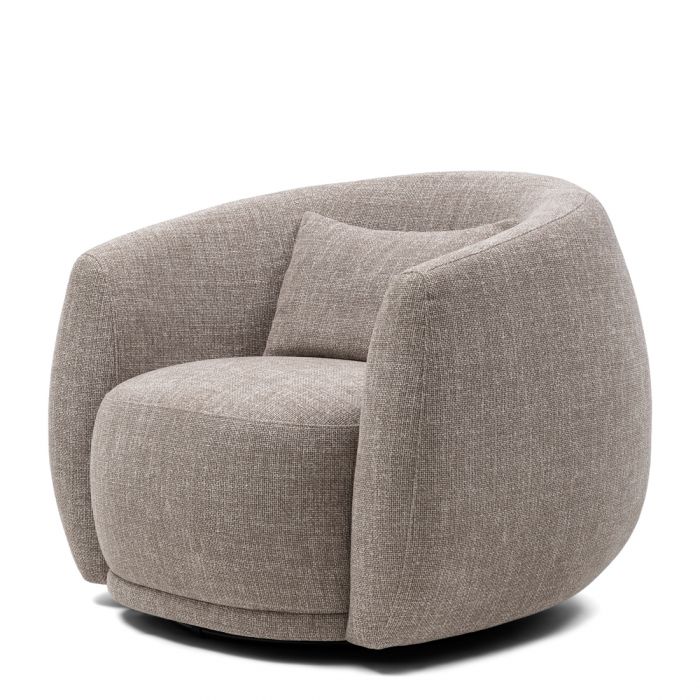 Drejestol Leonardo - Lys. Taupe