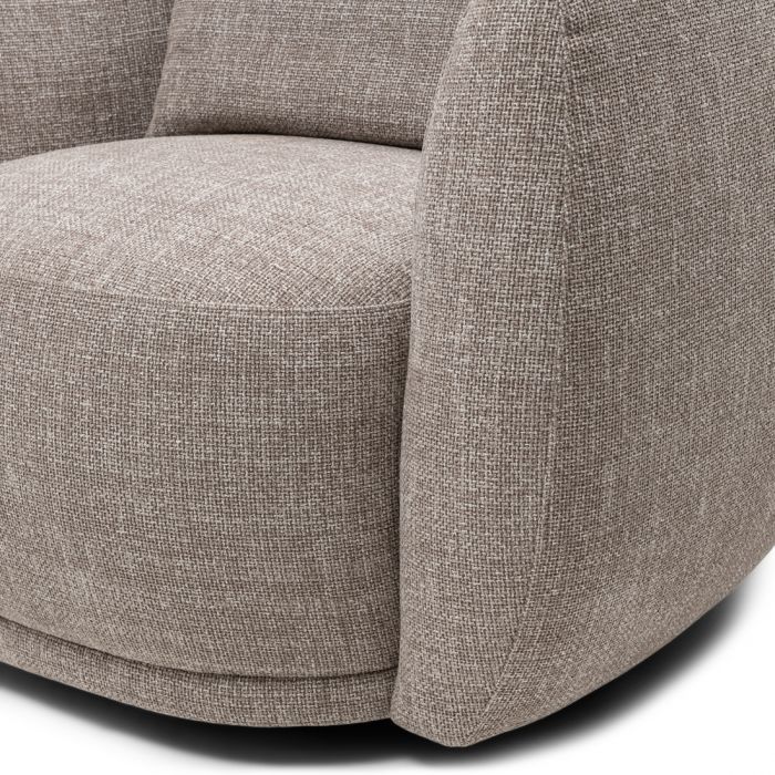 Drejestol Leonardo - Lys. Taupe