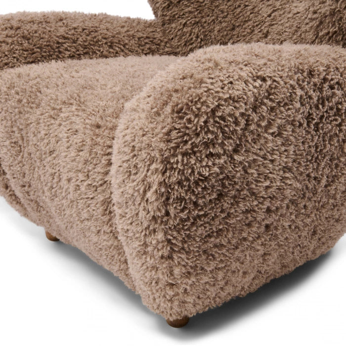 Courchevel Lænestol – Raccoon Taupe