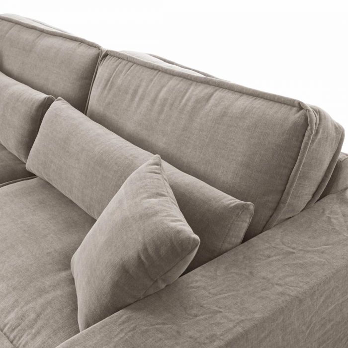 Metropolis - 3,5 Personers Sofa - Stone