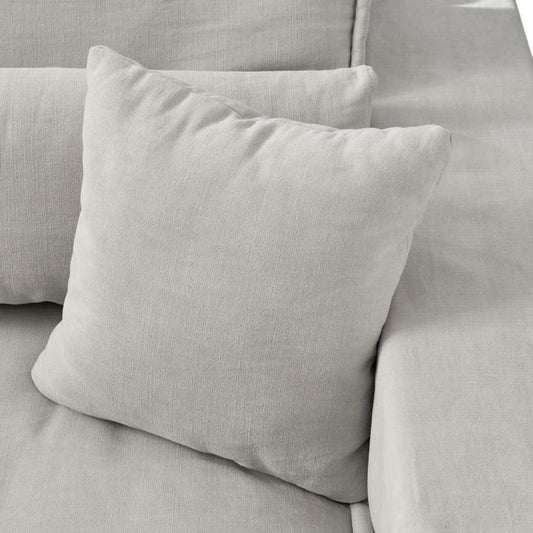 Metropolis - 3,5 Personers Sofa - Askegrå