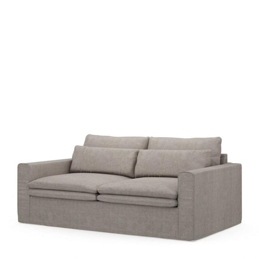 Continental - 2,5-Personers Sofa – Blød Komfort Med Elegant Detalje - Stone