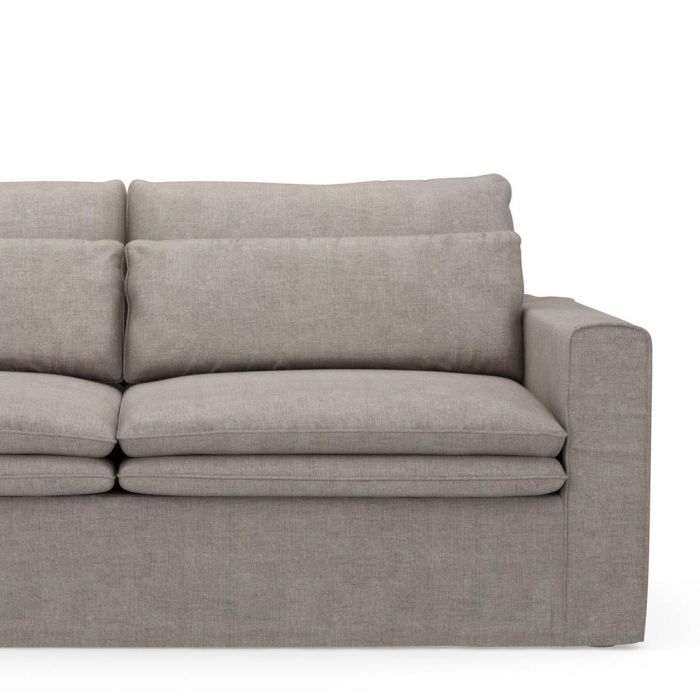 Continental - 2,5-Personers Sofa – Blød Komfort Med Elegant Detalje - Stone