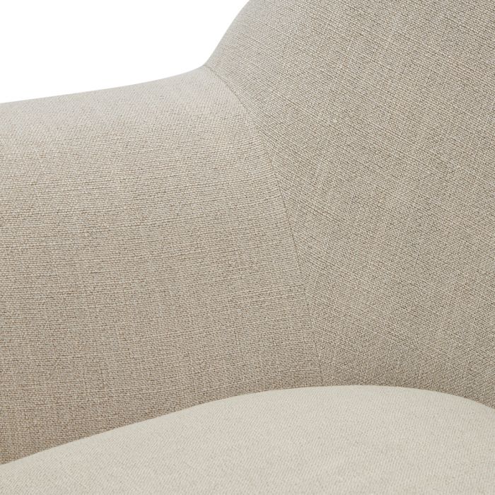 Drejelig Jill Lænestol – Mouliné Hør, Farve: Fabulous Flax