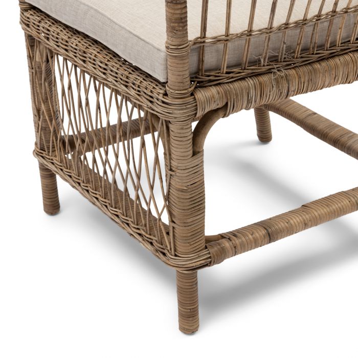 Spisestol Victoria Falls - Rattan - Incl. Hynde