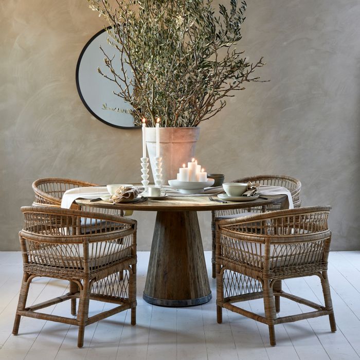 Spisestol Victoria Falls - Rattan - Incl. Hynde