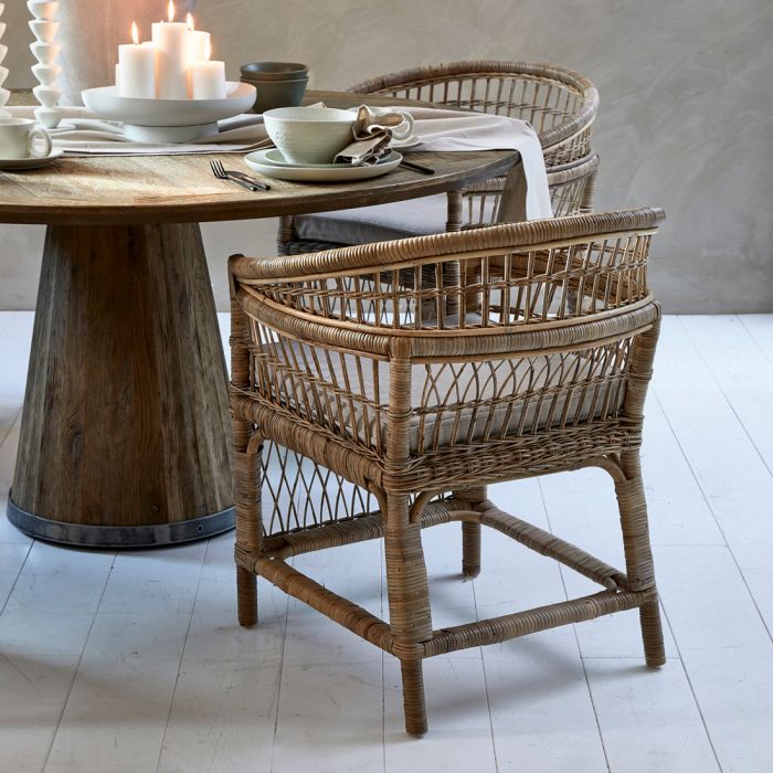 Spisestol Victoria Falls - Rattan - Incl. Hynde