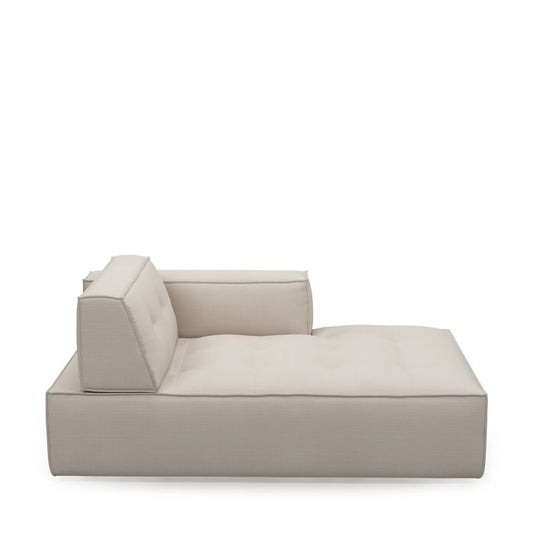 Brandon Chaiselong Højre – Chelsea Flax