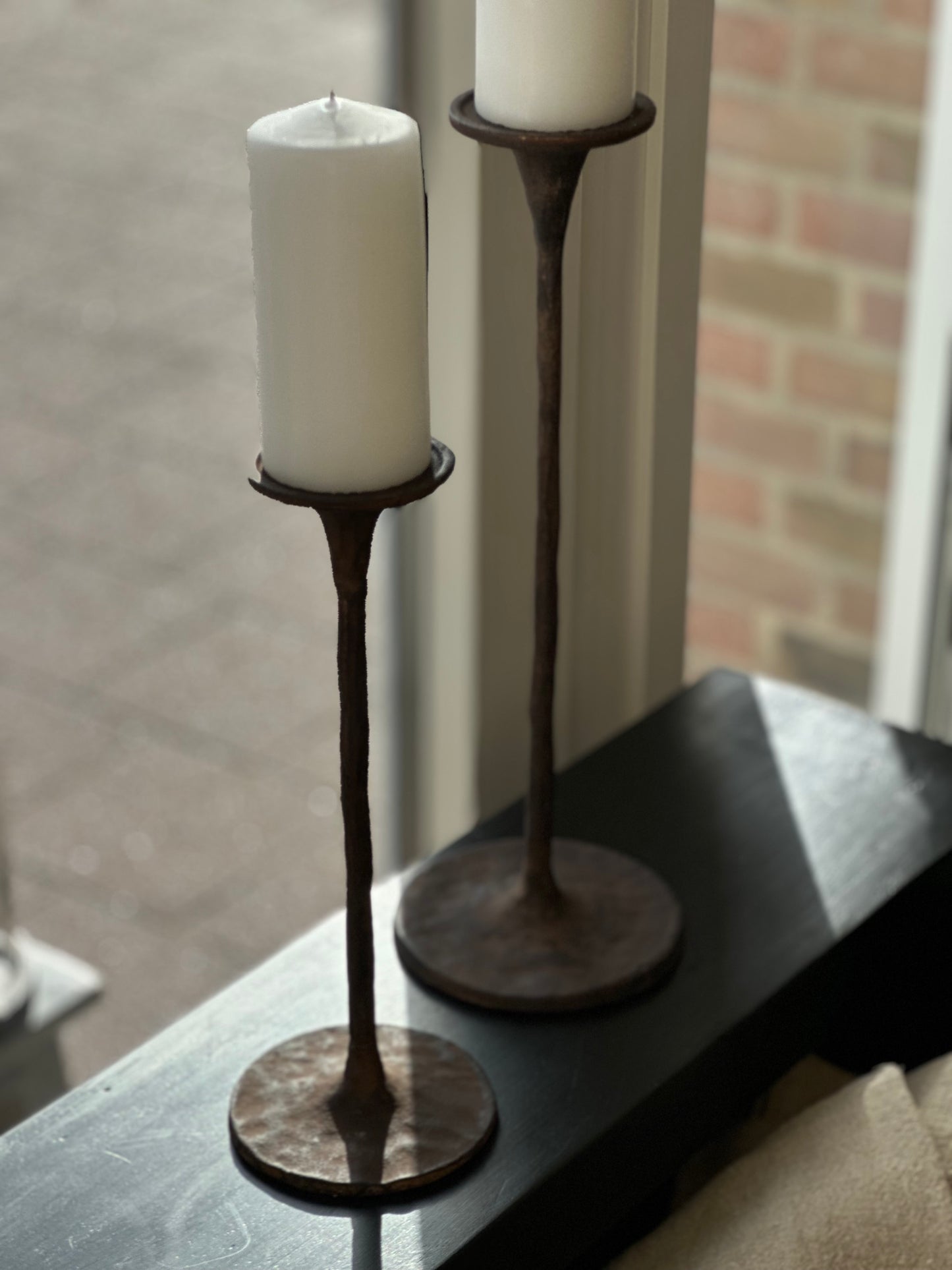 Yasmine Lysestage - Mørk - 40,5 cm