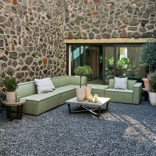 Bellagio Udendørs Hjørne Modul - Grøn