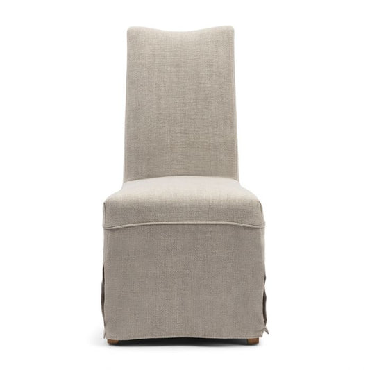 Monty Spisebordsstol - Hørfarvet