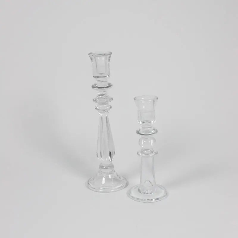 Lysestage I Glas - Yvette