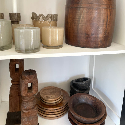 Nilla Fyrfadsstage - Pannacotta - 12 cm