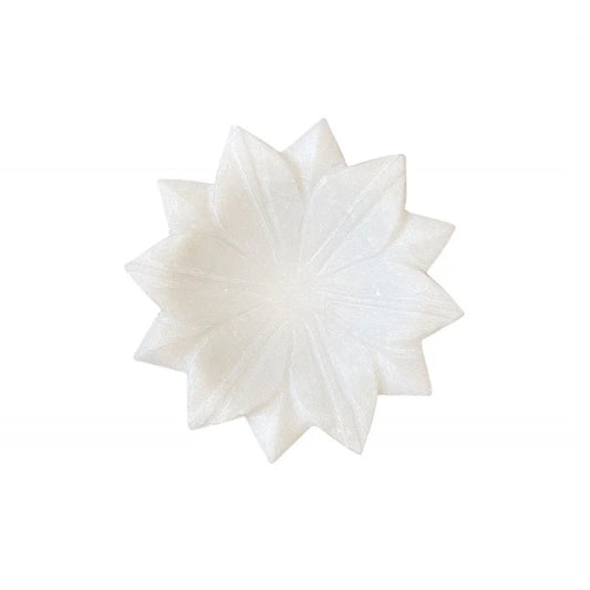 Marmor Lotus fad, 15 cm