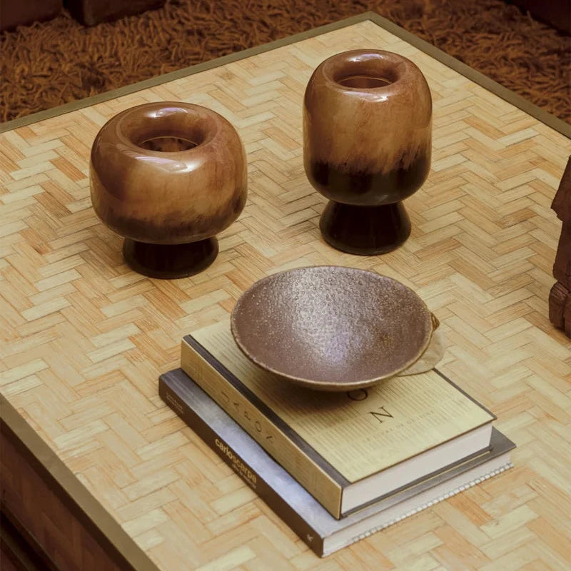 Skål I Stentøj - Ø: 20, H: 7