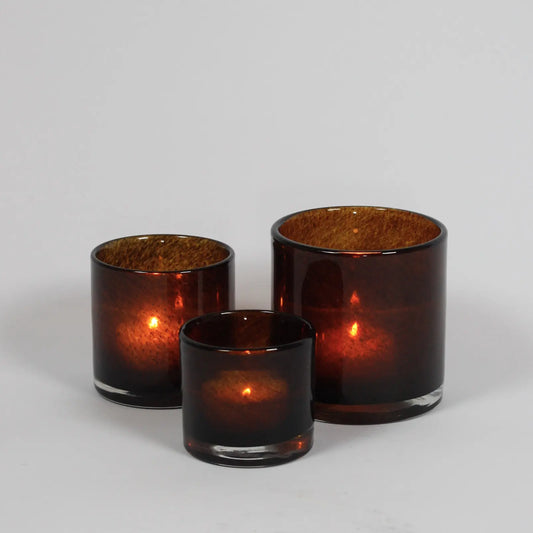 Nilla Kerzenständer – Kaffeebraun – 8 cm