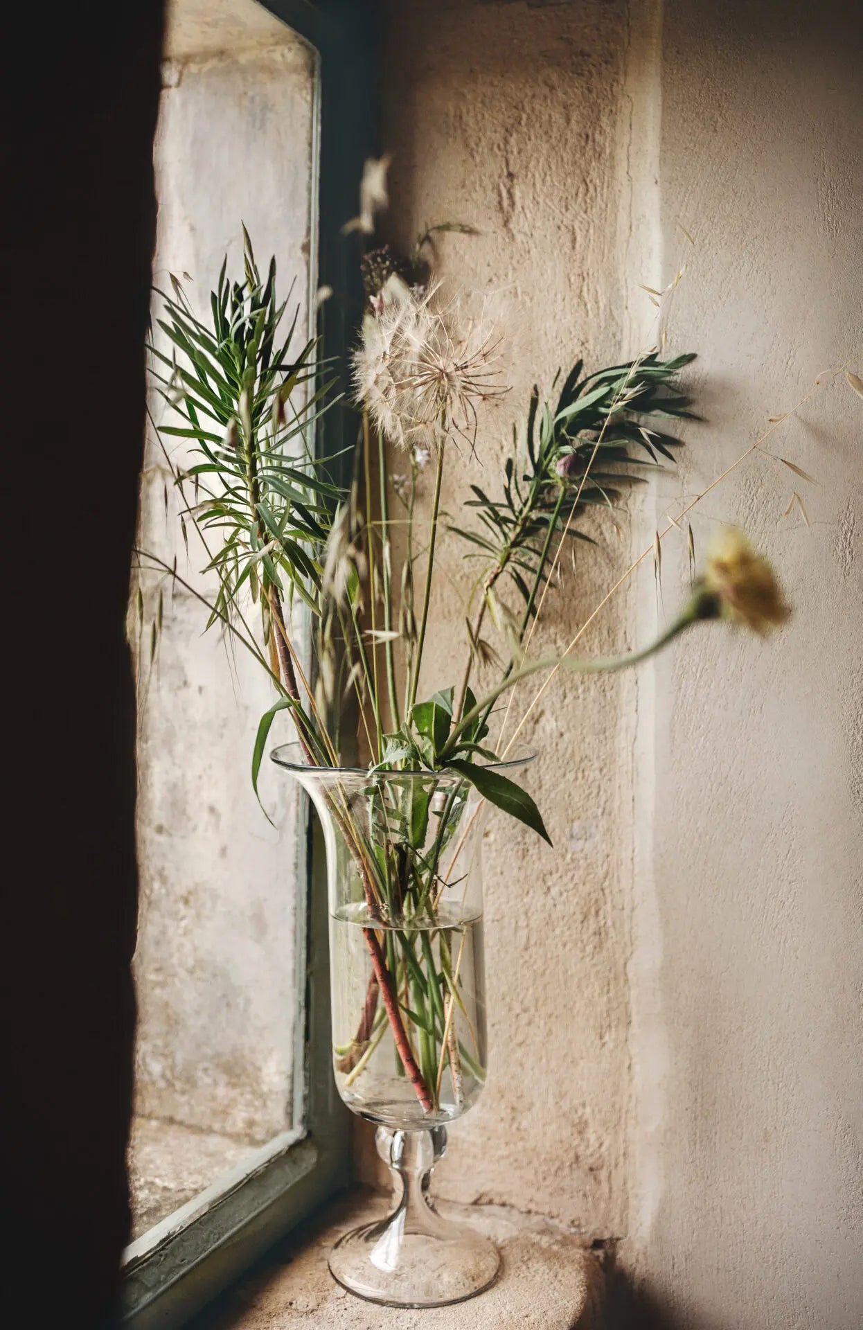 Vase På Fod - 39,5 cm