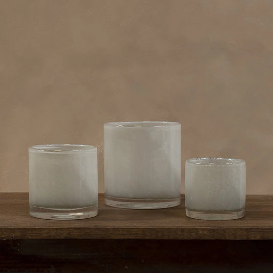 Nilla Fyrfadsstage - Dia - 8 cm - Grå