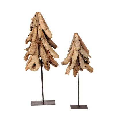 Juletræ I Drivtømmer - 35 cm