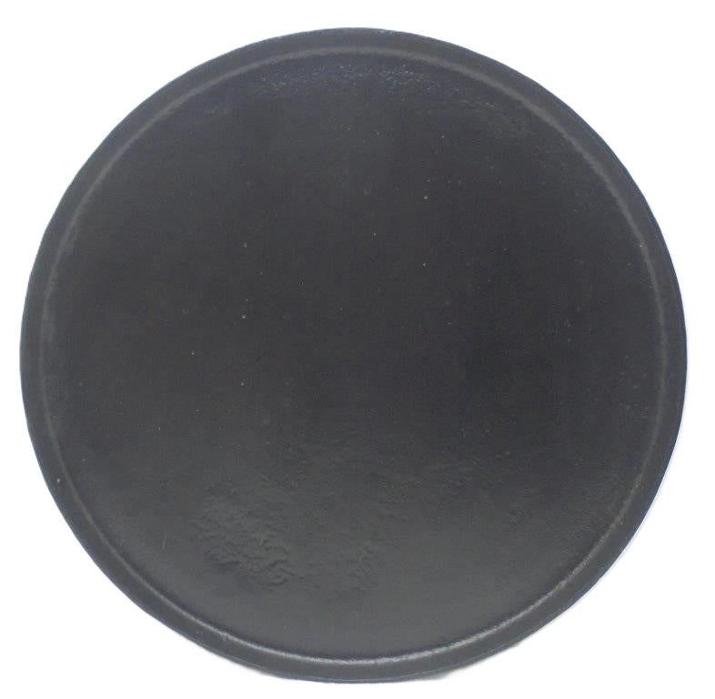 Sort Metal Fad - Stor Ø 43
