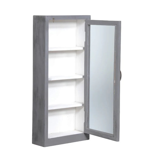 Wall cabinet - 40x15x90 cm - Grey