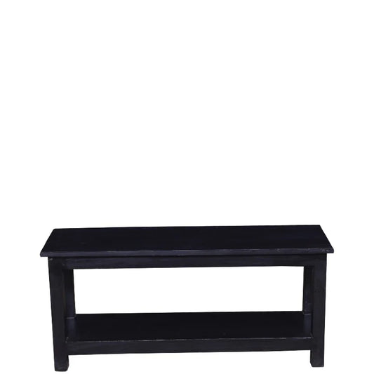 Bænk Med Hylde - 100x30x45 cm