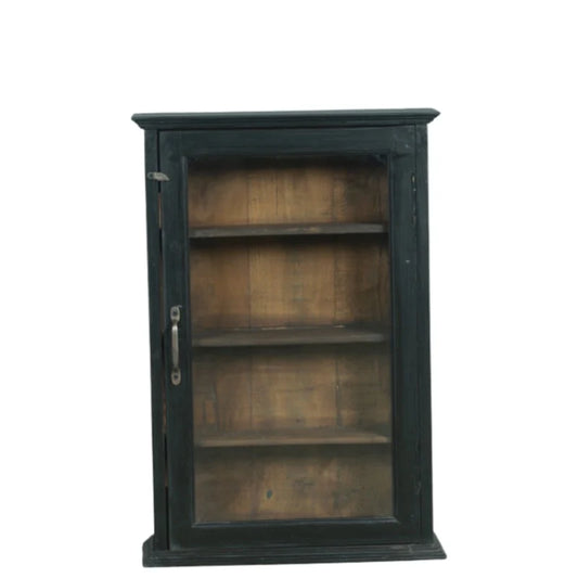 Wandschrank – 46 x 14 x 68 cm – Schwarz