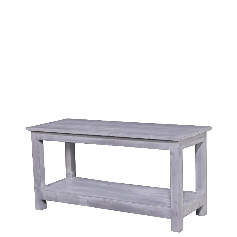 Bænk - Grå - 90x36x46 cm