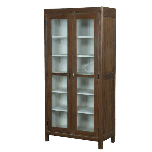 Vitrineskab -90x45x190 cm