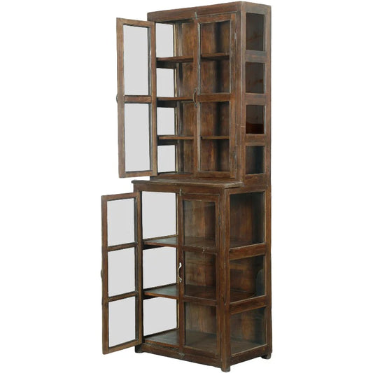 Vitrineskab -83x50x228 cm