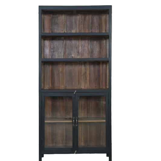 Vitrineskab - 95x32x205 cm