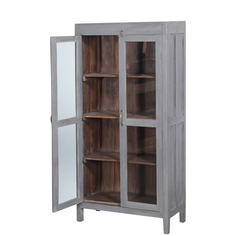 Vitrinenschrank - 73x34x144 cm