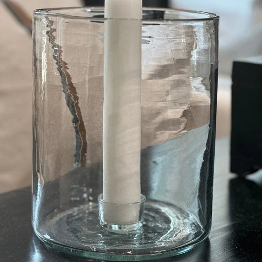 Glas Lysestage - Stor