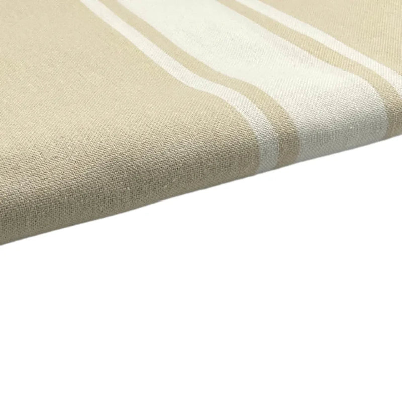 Hamam Håndklæde Beige/Hvid