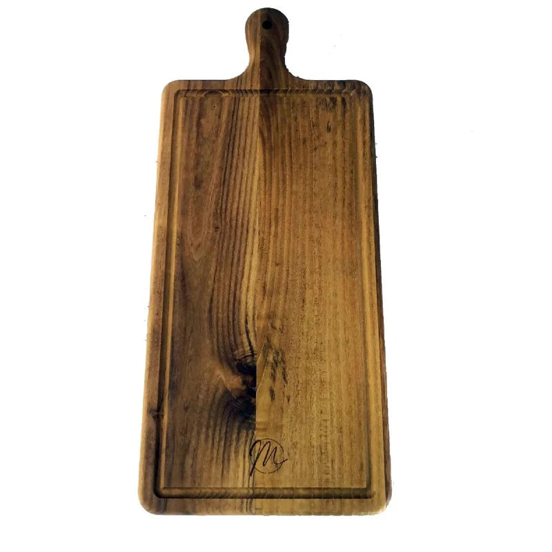 Rektangulært Skærebræt - Teaktræ 28x38 cm