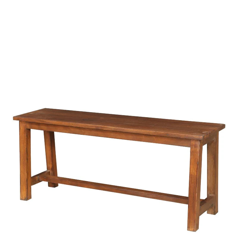 Bænk Brun - 110x30x47 cm