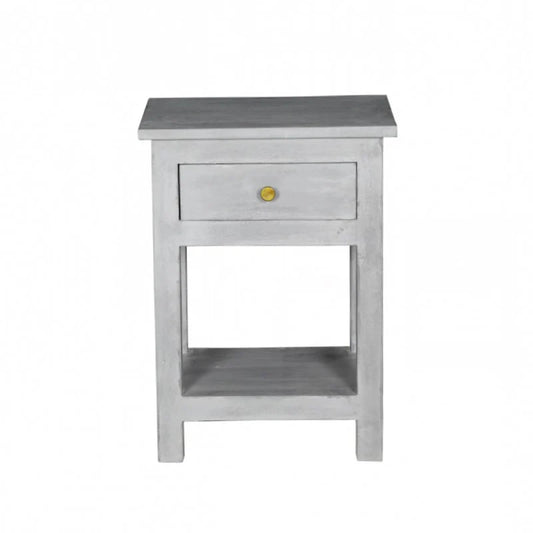 Natbord - Mørk Grå - Højde 60 cm