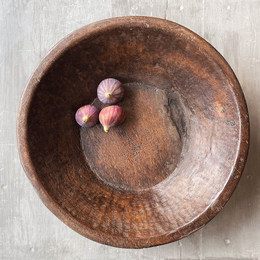 Træ Fad - Stor - Ø43