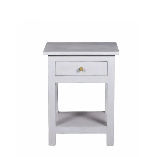 Natbord - Lys grå - Højde 60 cm